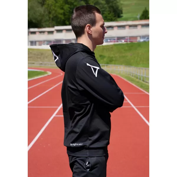  Hochwertiges Funktions-Sweatshirt für Herren ALTISPORT VOJ/ALM013MI01 SCHWARZ 