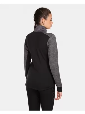 Stretch-Sweatshirt für Damen KILPI SIREN-W UL0203KI SCHWARZ