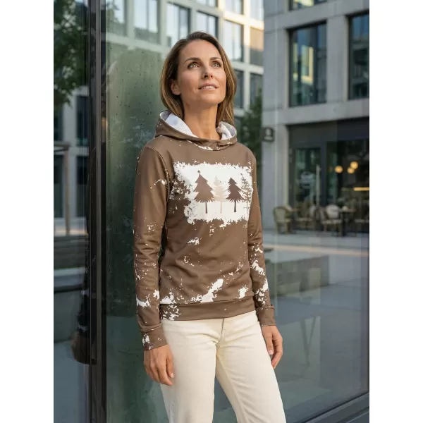  Hochwertiges Funktions-Sweatshirt für Damen ALTISPORT VOJ/ALWVN4MI01 BEIGE 