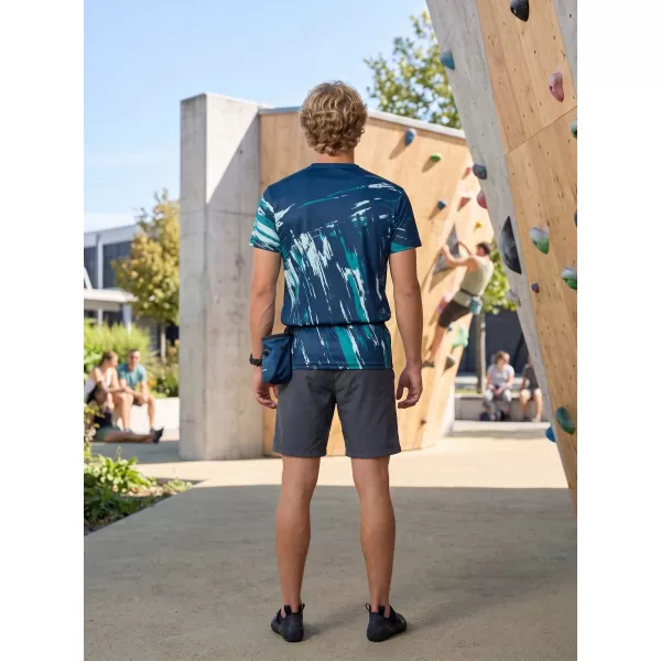  Hochwertiges Funktions-T-Shirt für Herren ALTISPORT VOJ/ALM010TR01 BLAU/SMARAGD 
