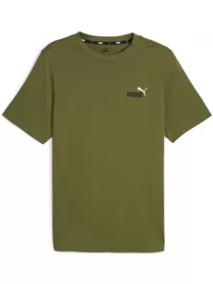 Herren-T-Shirt PUMA ESS+ 2 COL SMALL LOGO TEE 674470-33 GRÜN