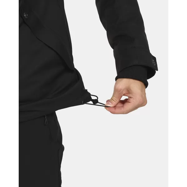  Herren-Winterjacke KILPI ALPHA-M UM0127KI SCHWARZ 