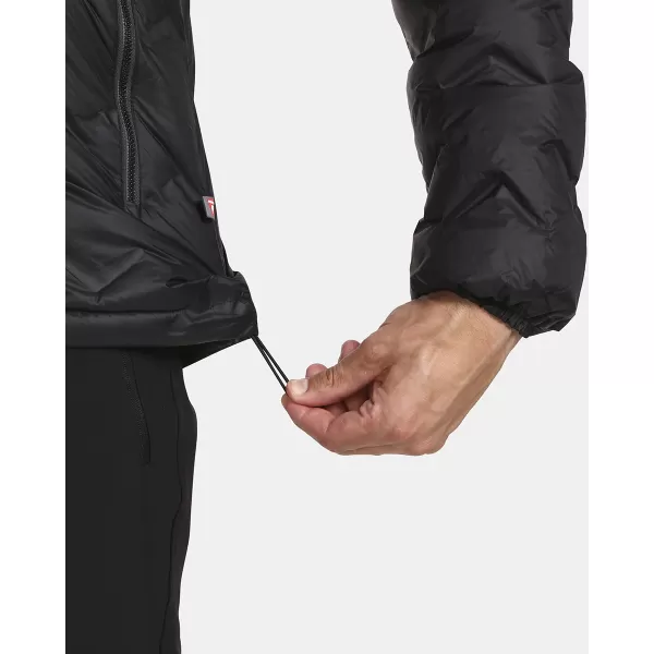  Isolierte Herrenjacke KILPI PAPILON-M UM0153KI SCHWARZ 