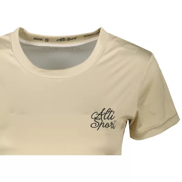  Hochwertiges Funktions-T-Shirt für Damen ALTISPORT VOJ/ALW000TR01 BRAUN 
