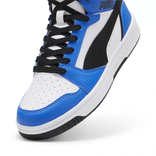  Kinderschuhe PUMA REBOUND V6 MID JR 393831-06 WEIß 