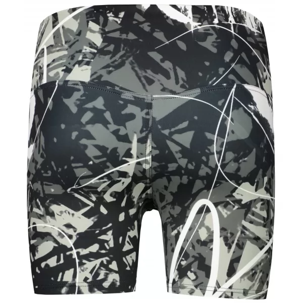  Kurze Premium-Leggings für Damen ALTISPORT VOJ/ALW018LEG03 SCHWARZ UND WEIß 