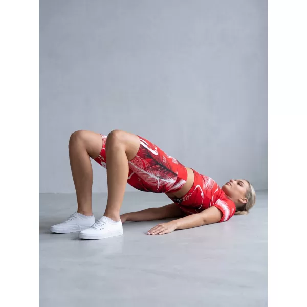  Damen-Leggings oberhalb des Knies Premium ALTISPORT VOJ/ALW001LEG02 ROT 