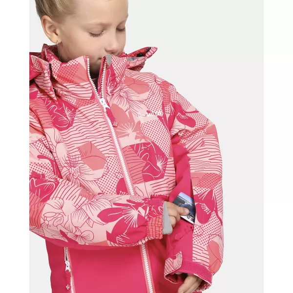  Skijacke für Mädchen KILPI SAMARA-JG UJ0113KI ROSA 