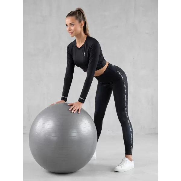  Lange Premium-Leggings für Damen ALTISPORT VOJ/ALW021LEG01 SCHWARZ 