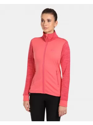 Stretch-Sweatshirt für Damen KILPI SIREN-W UL0203KI ROSA