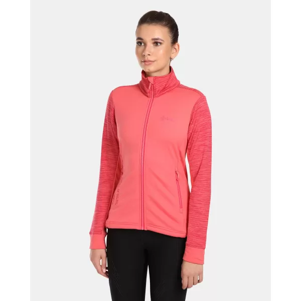  Stretch-Sweatshirt für Damen KILPI SIREN-W UL0203KI ROSA 