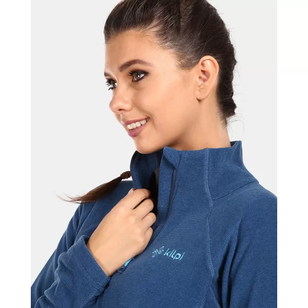 Fleece-Sweatshirt für Damen KILPI ALMERI-W UL0209KI DUNKELBLAU 