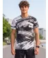 Hochwertiges Funktions-T-Shirt für Herren ALTISPORT VOJ/ALM014TR01 SCHWARZGRAU