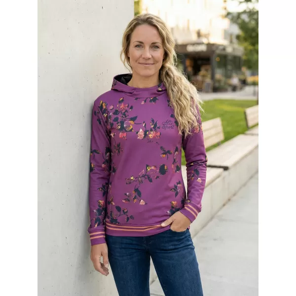  Premium-Sweatshirt für Damen ALTISPORT VOJ/ALW024MI01 LILA 