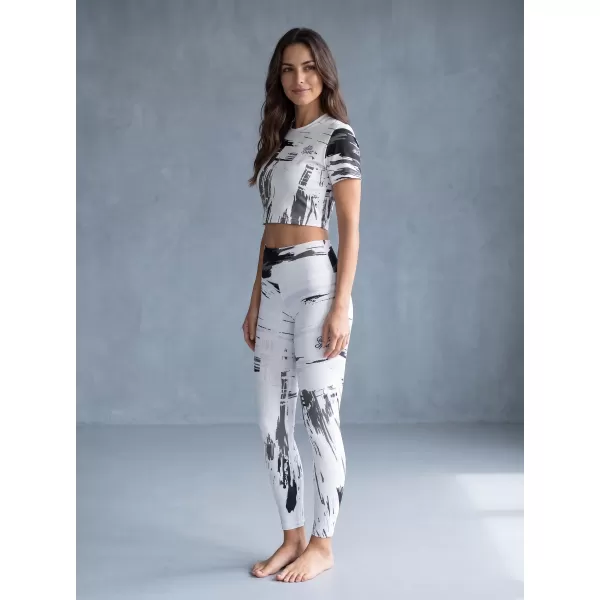  Lange Premium-Leggings für Damen ALTISPORT VOJ/ALW010LEG01 WEIß 
