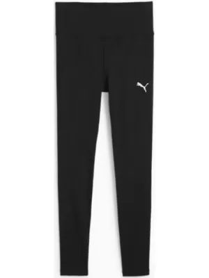 Leggings für Damen PUMA HER HIGH-WAIST LEGGINGS 677890-01 SCHWARZ