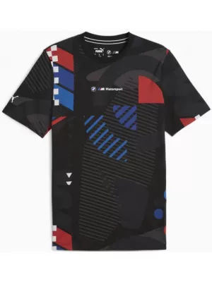 Herren-T-Shirt PUMA BMW MMS AOP TEE 624153-01 SCHWARZ