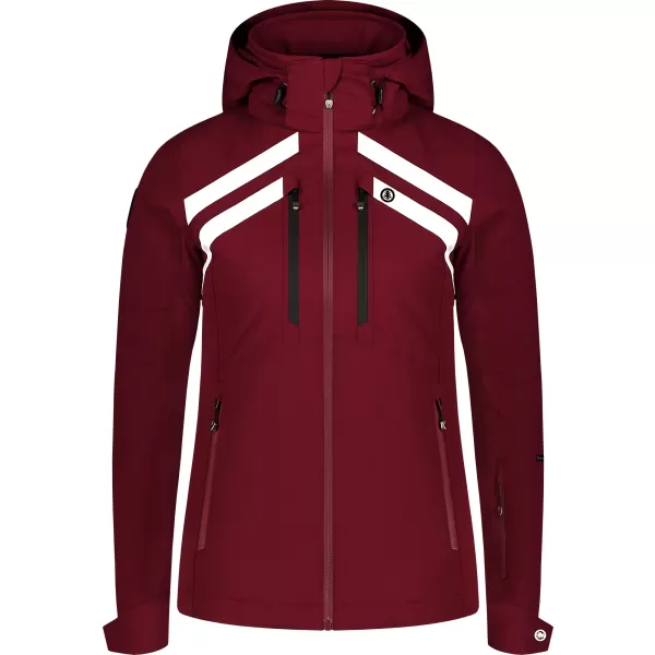  Damen-Skijacke NORDBLANC CREVASSE NBWJL7932 BURGUND 