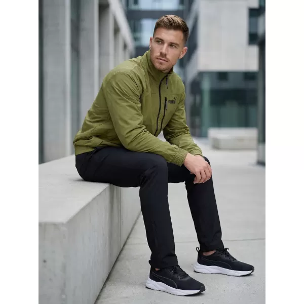  Herrenjacke PUMA STYLE WINDBREAKER 623685-33 GRÜN 