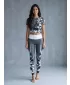 Lange Premium-Leggings für Damen ALTISPORT VOJ/ALW022LEG01 GRAU
