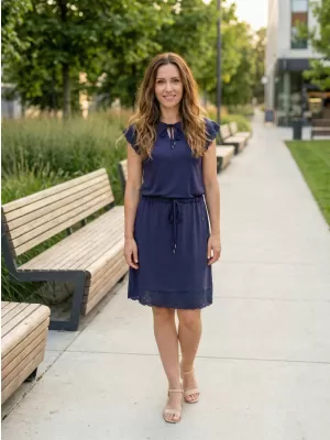 Kleid KIXMI SISSA BLAU