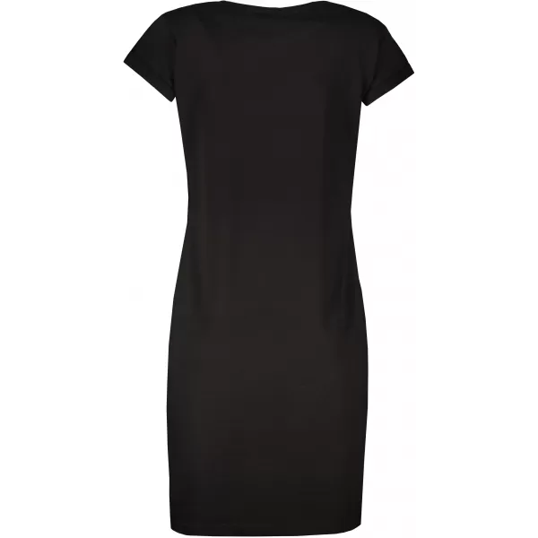  Kleid ALTISPORT ALW043178 SCHWARZ UND BLAU 