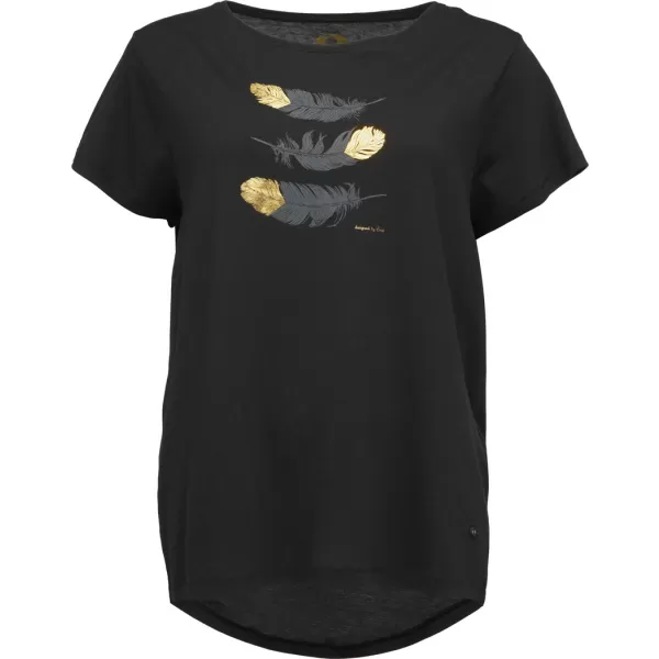  Damen-T-Shirt LOAP ASIKA CLW2459 SCHWARZ 