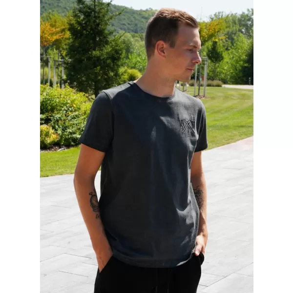  Herren-T-Shirt KIXMI SOREN DUNKELGRAU 
