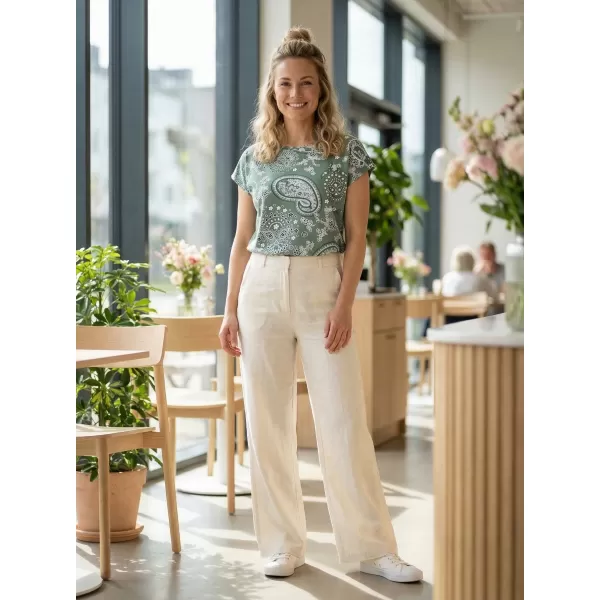  Damen-T-Shirt SAM 73 MARGARITA WT 903 GRÜNLICHES GRAU 