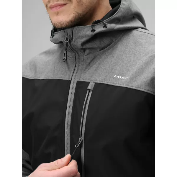  Herren-Softshelljacke LOAP LADAN SFM2401 GRAU 