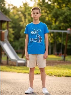 Jungenhemd SAM 73 BLUTO KT 521 HELLBLAU
