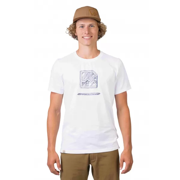  Herren-T-Shirt HANNAH MIKO WEIß 