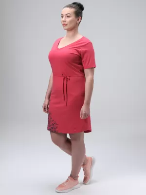 Kleid LOAP AURORA CLW2437 DUNKELROSA