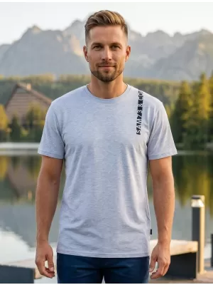 Herren-T-Shirt SAM 73 FABIO MT 842 HELLGRAU