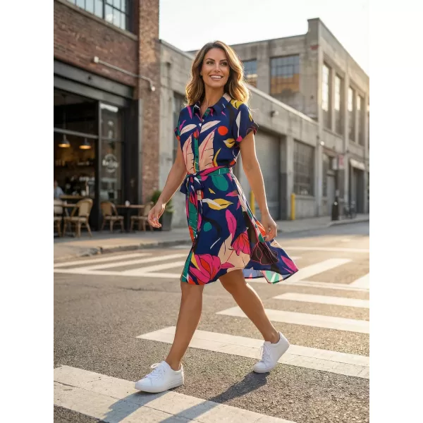  Kleid KIXMI SHANON DUNKELBLAU 