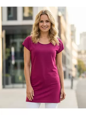 Langes T-Shirt für Damen ALTISPORT NoPrint NP/ALW321 FUCHSIE