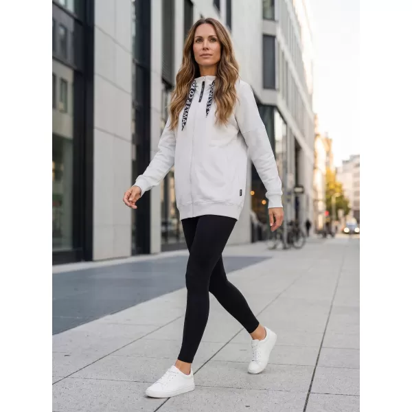  Erweitertes Damen-Sweatshirt SAM 73 LISA WM 787 CREMEFARBEN 