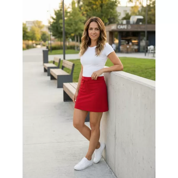  Damenrock mit Shorts ALTISPORT NoPrint NP/ALW406 ROT 