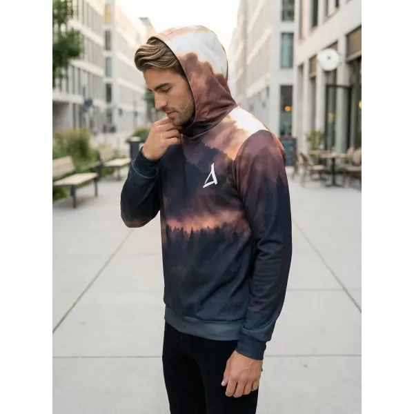  Hochwertiges Funktions-Sweatshirt für Herren ALTISPORT VOJ/ALM030MI01 LILA 