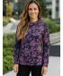 Hochwertiges Funktions-Sweatshirt für Damen ALTISPORT VOJ/ALW025MI01 DUNKELBLAU