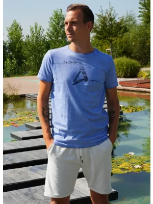 Herren-T-Shirt ALTISPORT CADMAN BLAU