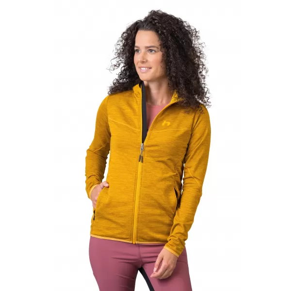  Damen-Sweatshirt HANNAH DAGNYS HOODY GOLDGELB MEL 