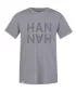 Herren-T-Shirt HANNAH GREM STAHLGRAUMELIERT/SCHWARZ
