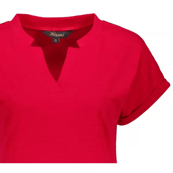  Damen-T-Shirt KIXMI SELENA ROT 