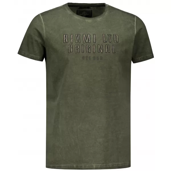  Herren-T-Shirt KIXMI SALEM KHAKI 