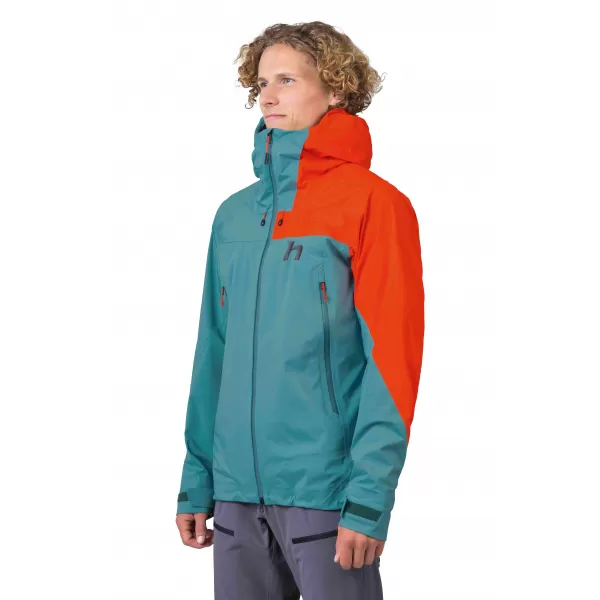  Herrenjacke HANNAH NEXUS BRETAGNEBLAU/WÜRZIGES ORANGE 