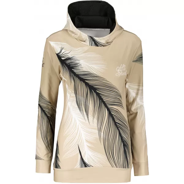  Hochwertiges Funktions-Sweatshirt für Damen ALTISPORT VOJ/ALW001MI01 BRAUN 
