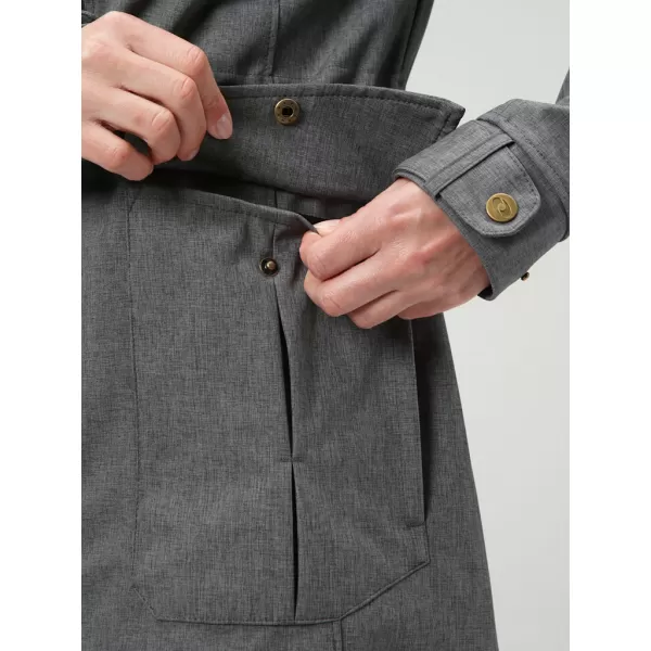  Softshell-Mantel für Damen LOAP LAVILA SFW2402 GRAU 