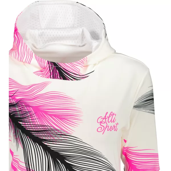  Hochwertiges Funktions-Sweatshirt für Damen ALTISPORT VOJ/ALW001MI01 WEIß 
