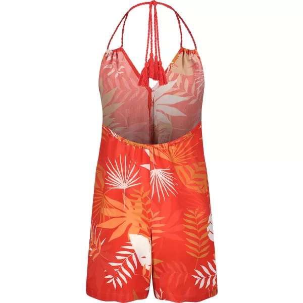  Damenoverall NORDBLANC NBSLD7806 ORANGEFARBENE TINTE 
